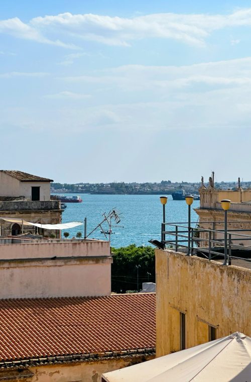 Vista mare dal terrazzo